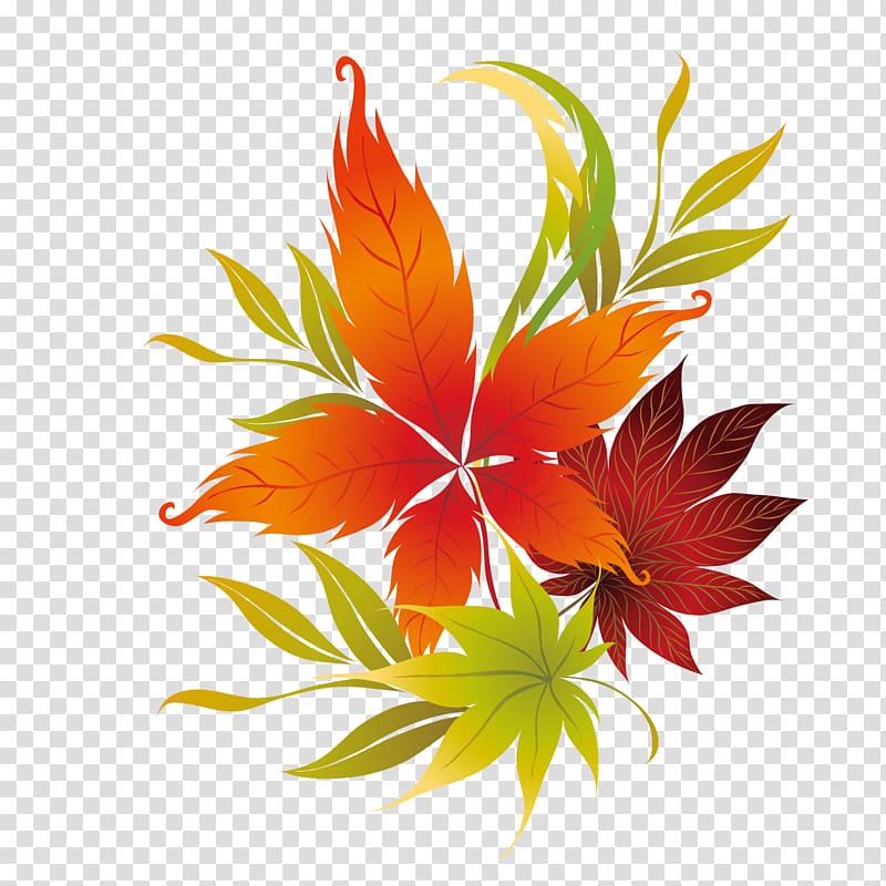 Eastern Orthodox liturgical calendar Academic year Icon, hand-painted autumn maple leaves transparent background PNG clipart