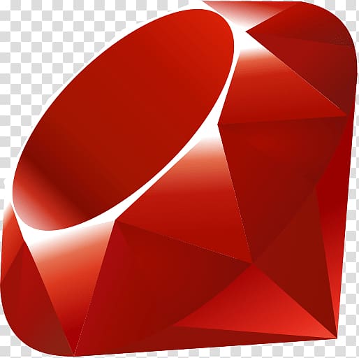 red diamond illustration, Ruby Logo transparent background PNG clipart