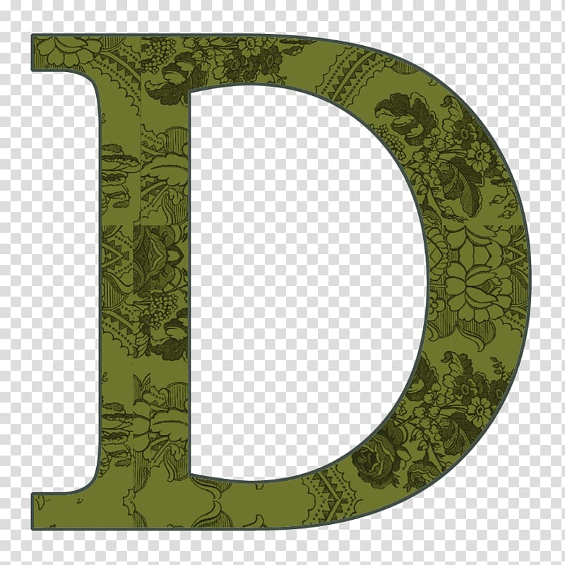 Desktop Alphabet, LETTER D transparent background PNG clipart