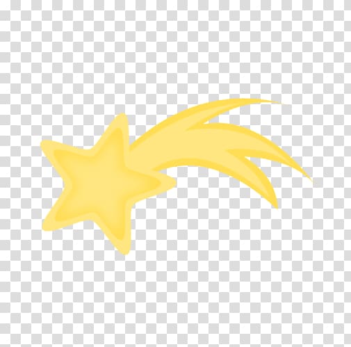 Yellow Star , Shooting Star Graphic transparent background PNG clipart