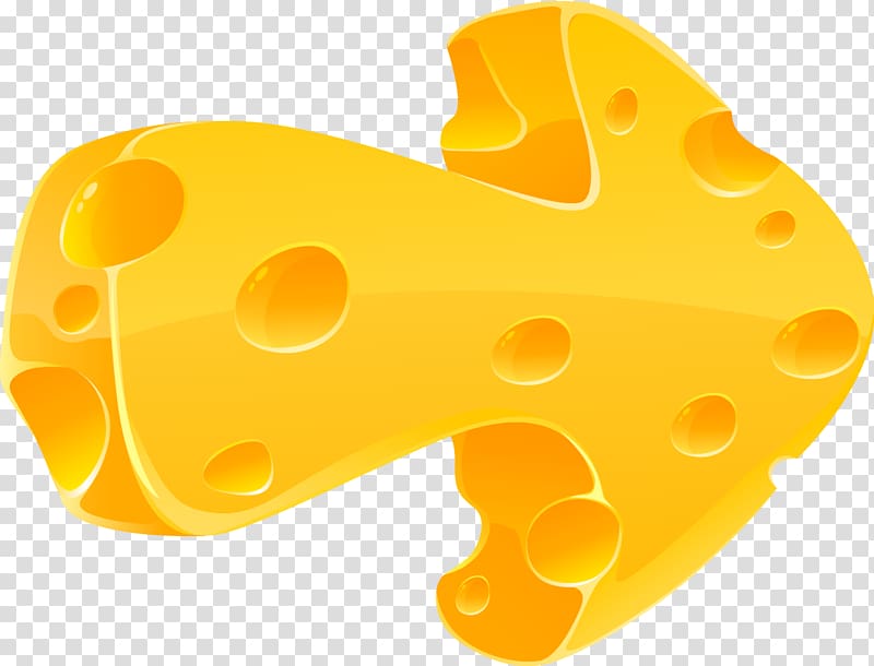 Milk Cheese, cheese arrow transparent background PNG clipart