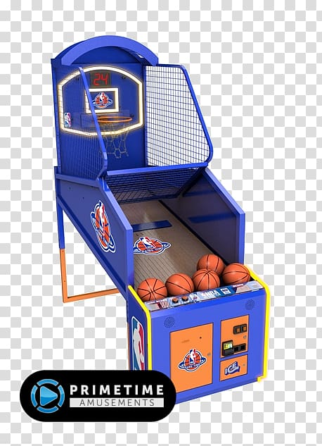 Basketball Arcade game NBA Pac-Man Claw crane, game time transparent background PNG clipart