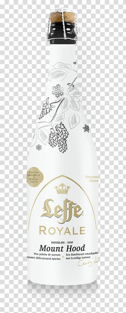 Liqueur Glass bottle Leffe, mount hood transparent background PNG clipart