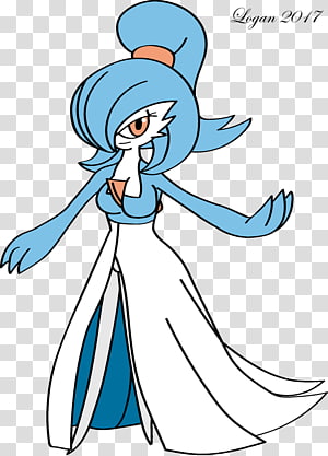 Shiny Gardevoir (My Version) transparent background PNG clipart