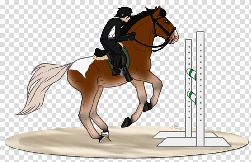 Stallion Show jumping Mustang Pony Mane, mustang transparent background PNG clipart