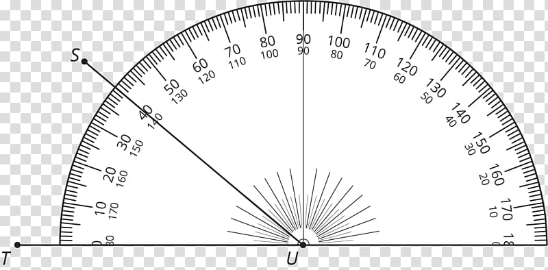 Protractor Measurement Geometry Angle Ruler, Angle transparent background PNG clipart