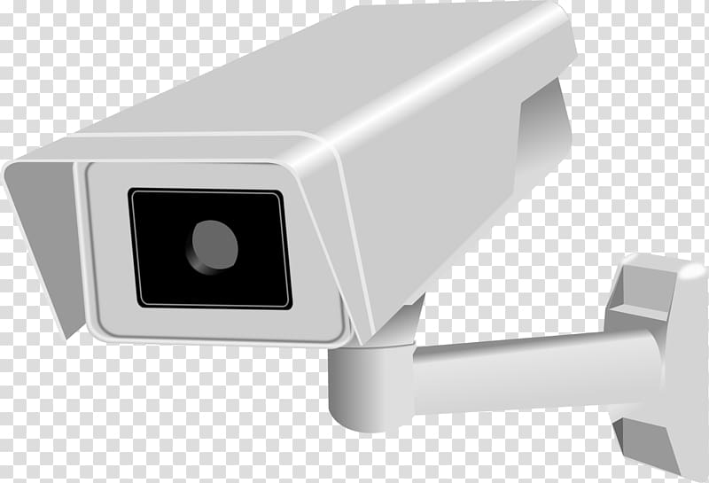 white bullet-type security camera illustration, Closed-circuit television Wireless security camera Surveillance , cctv transparent background PNG clipart