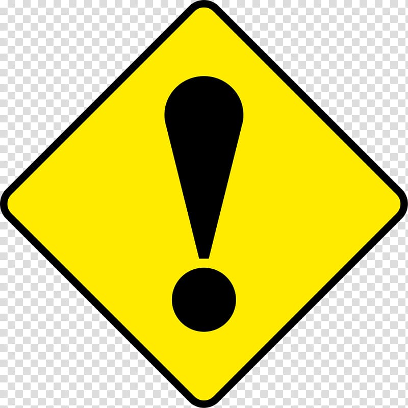 Hazard symbol Warning sign Road, Road Sign transparent background PNG clipart