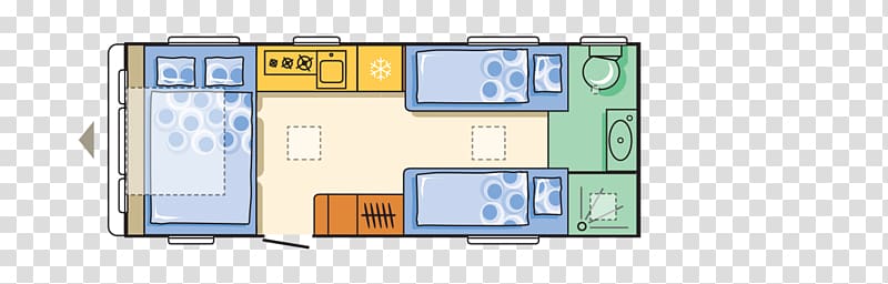 Adria Mobil Floor plan Seine, textile furnishings transparent background PNG clipart