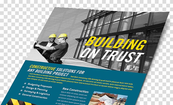Architectural engineering Marketing brochure Flyer, design transparent background PNG clipart