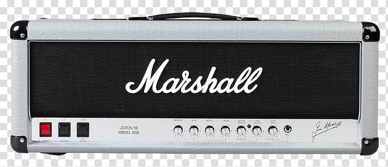 Guitar amplifier Marshall Amplification NAMM Show Silver Jubilee Reissue, guitar transparent background PNG clipart