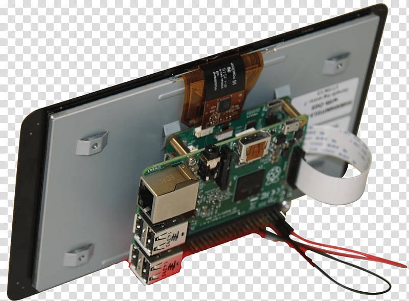Raspberry Pi Foundation Touchscreen Computer Monitors Display device, raspberries transparent background PNG clipart