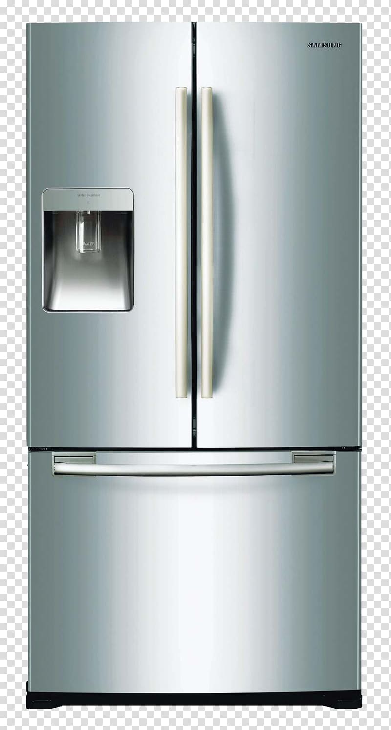 Refrigerator Samsung Home appliance Auto-defrost Freezers, refrigerator transparent background PNG clipart