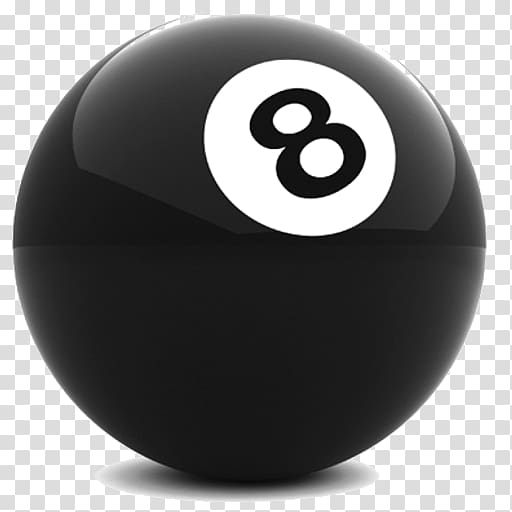 Magic 8-Ball Eight-ball Billiards Billiard Balls, ball transparent background PNG clipart