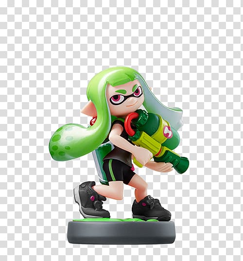 Splatoon 2 Wii U GamePad Nintendo Switch, splatoon 2 amiibo transparent background PNG clipart