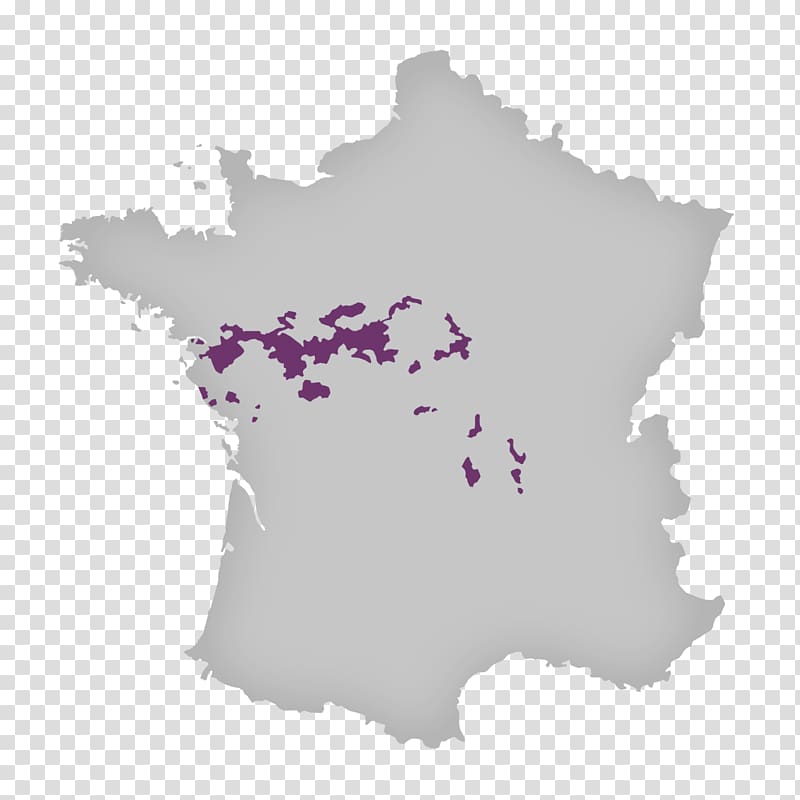 Loire Valley Blank map , map transparent background PNG clipart