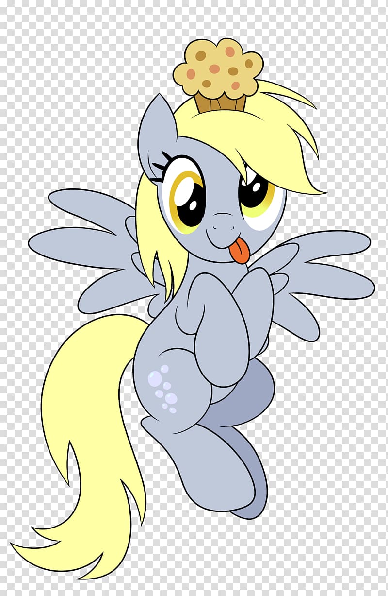 Derpy Hooves My Little Pony Muffin , cartoon pony transparent background PNG clipart