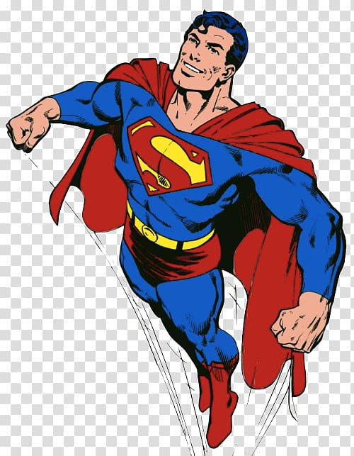 Superman logo Jerry Siegel Comic book Comics, superman cloak transparent background PNG clipart