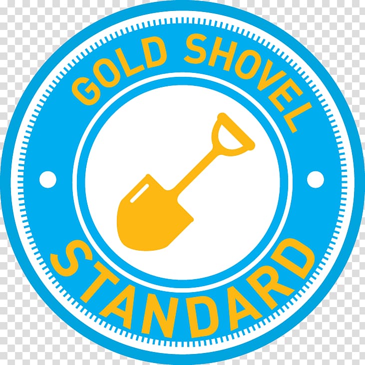 Gold Shovel Standard Excavator Architectural engineering, gold transparent background PNG clipart