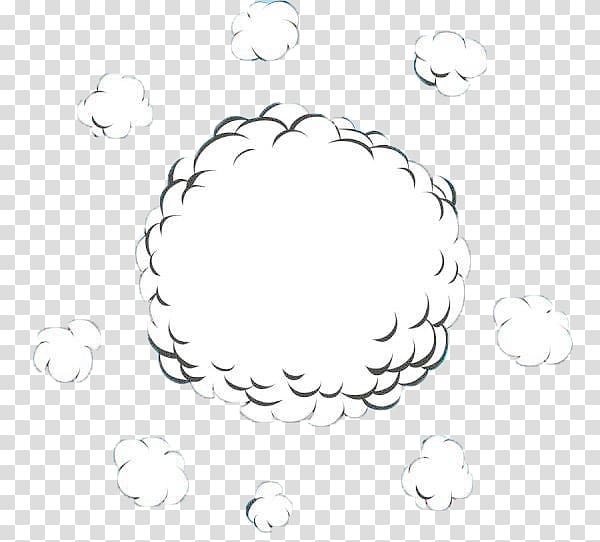 Speech balloon Bubble, White bubbles transparent background PNG clipart