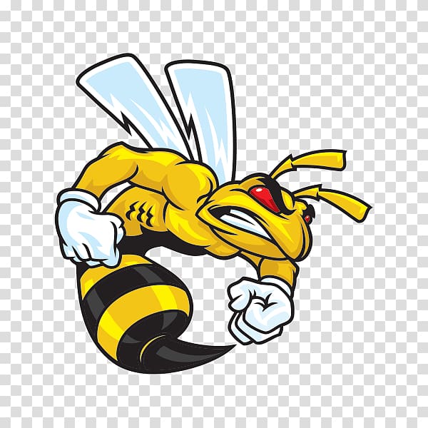 Bee Hornet Ski-Doo Decal Sticker, wasp transparent background PNG clipart