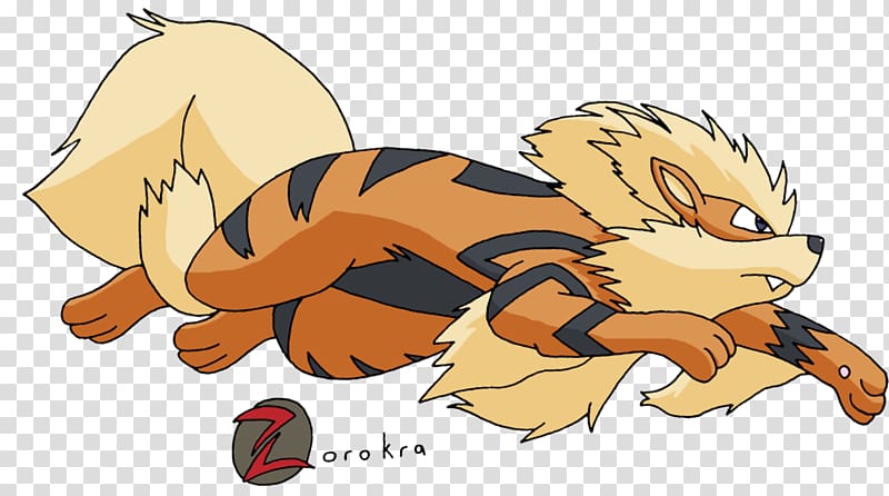 Ninetales Arcanine Pokémon Growlithe , arcanine transparent background PNG clipart