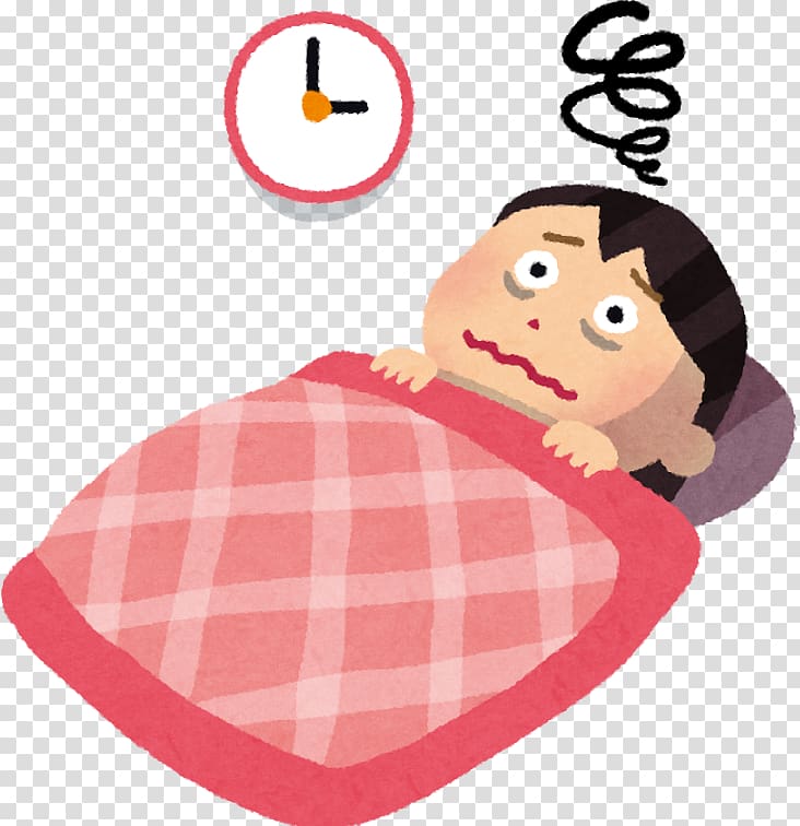 Delayed sleep phase disorder Insomnia Night Ache, Woman sleep transparent background PNG clipart