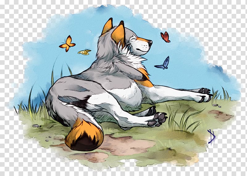 Drawing Canidae Dog Digital art, beautiful wolf drawings trace transparent background PNG clipart