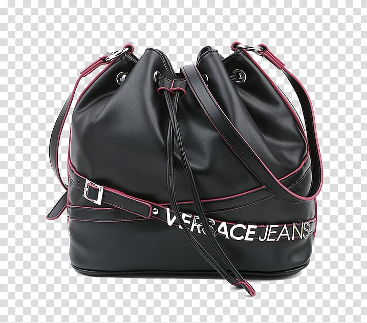 Versace Handbag Gratis Fashion, Black backpack tide transparent background PNG clipart