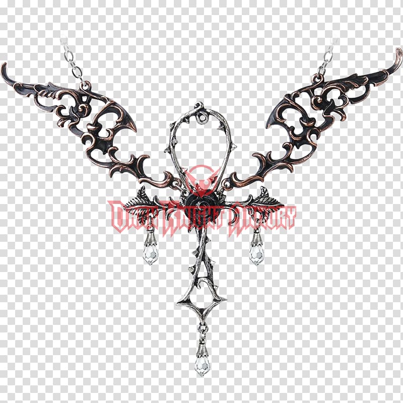 Necklace Earring Gothic fashion Charms & Pendants Steampunk, necklace transparent background PNG clipart