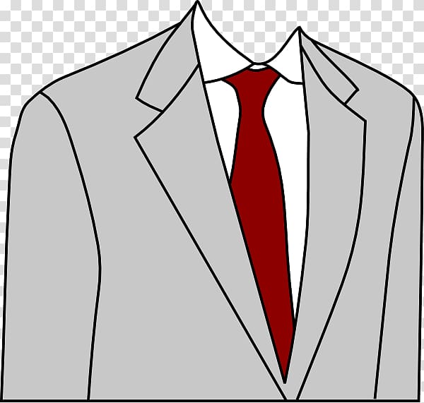 Suit Necktie Jacket , Cartoon Suit transparent background PNG clipart
