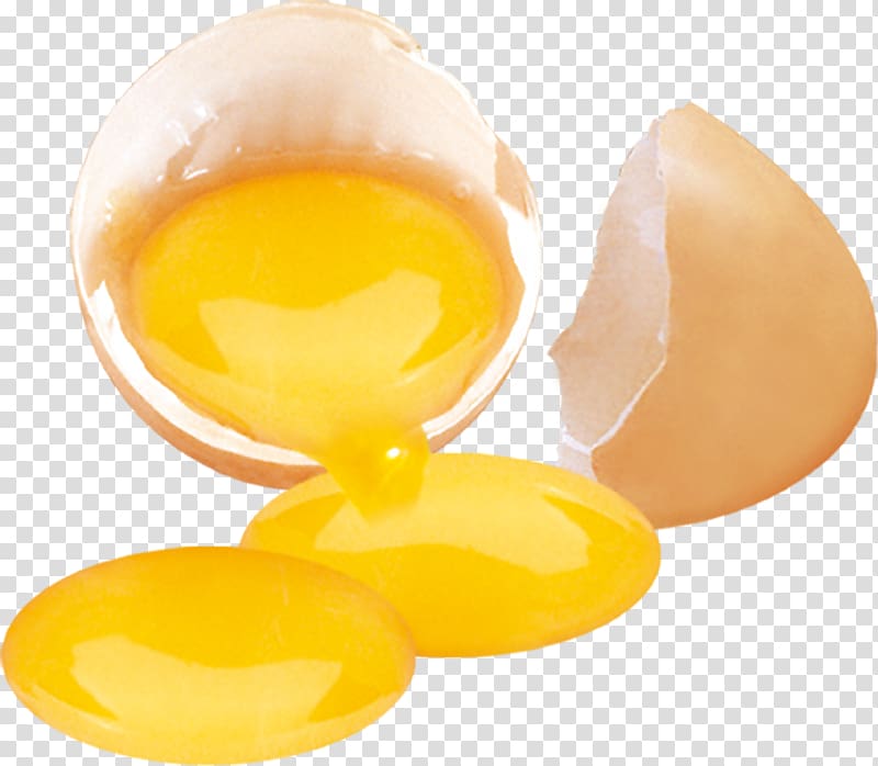 Yolk Chicken egg Yellow, egg transparent background PNG clipart