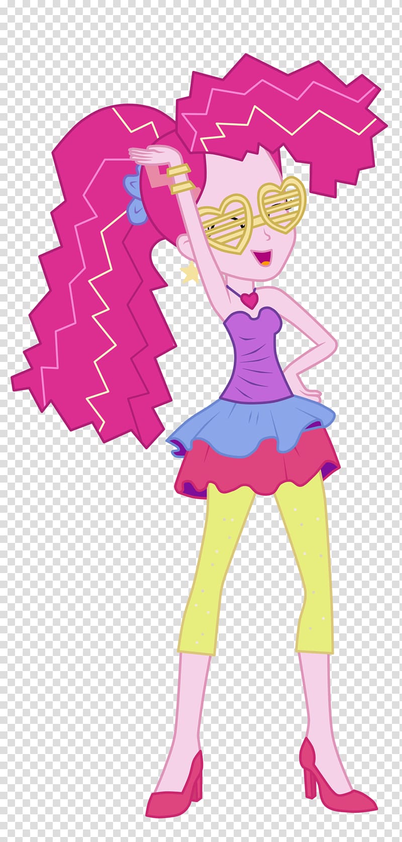 Pinkie Pie Rarity Twilight Sparkle Applejack My Little Pony: Equestria Girls, dazzling transparent background PNG clipart