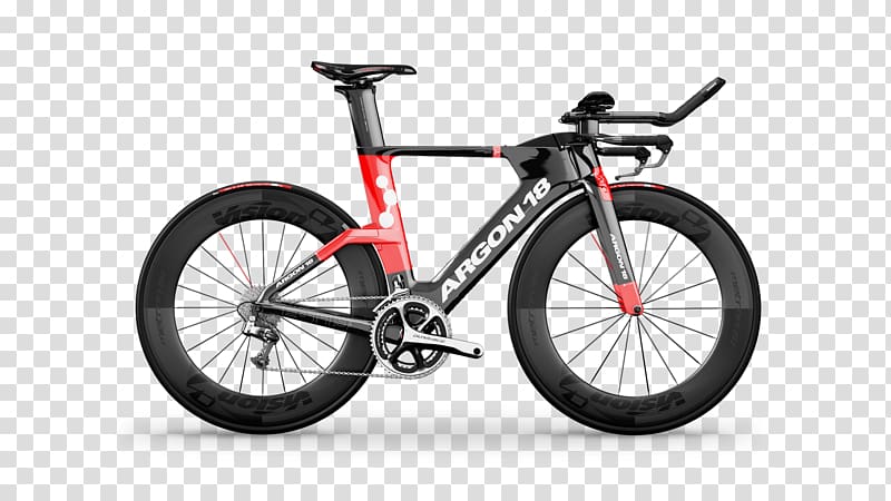 Argon 18 Bicycle Triathlon equipment Ultegra Time trial, Bicycle transparent background PNG clipart