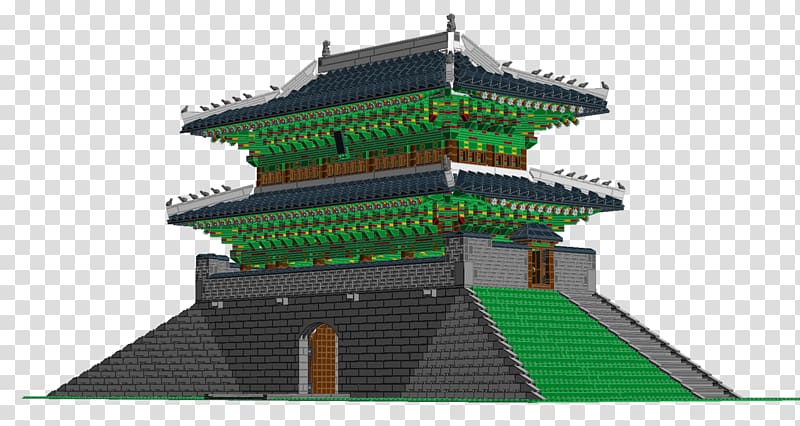 Lego Architecture Seoul Facade Building Chinese architecture, building transparent background PNG clipart