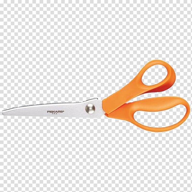 Fiskars Oyj Paper Scissors Cutting Pinking shears, scissors tape measure transparent background PNG clipart