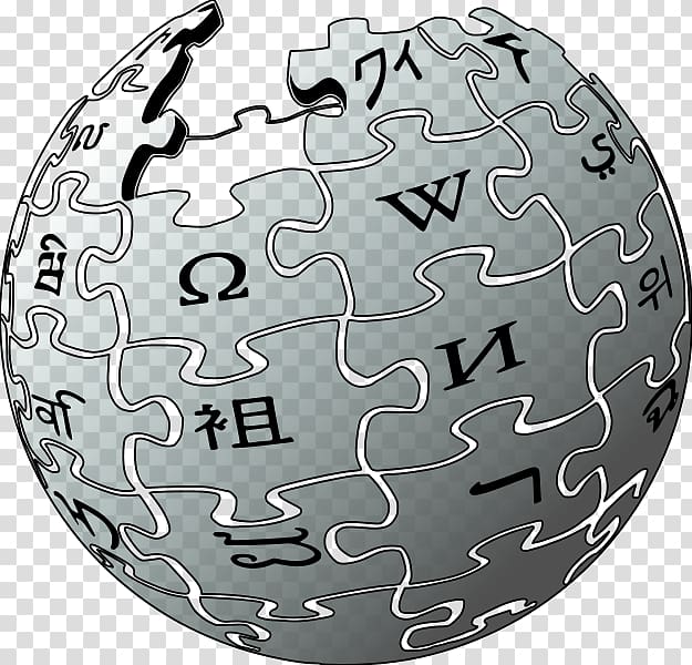 Wikipedia logo Wikimedia Foundation Encyclopedia Globe, english word transparent background PNG clipart