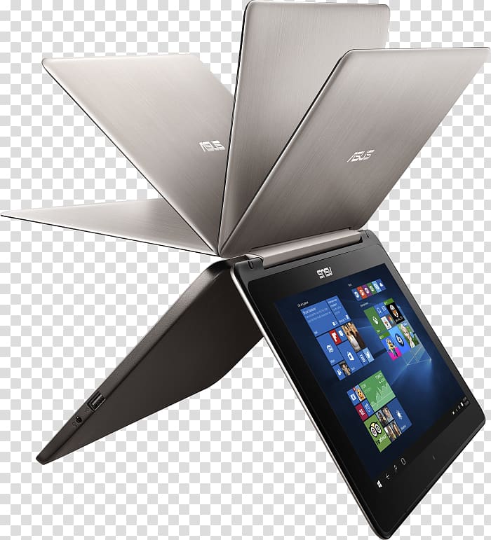 Laptop ASUS Transformer Book Flip TP200 Celeron Notebook-TP(Flip) Series TP301, Laptop transparent background PNG clipart