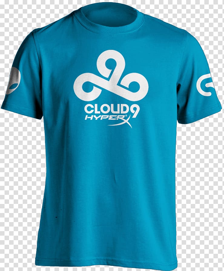 T-shirt Counter-Strike: Global Offensive Cloud9 Clothing Dota 2, T-shirt transparent background PNG clipart