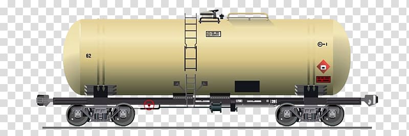 Rail transport Tank car Storage tank Petroleum, train transparent background PNG clipart