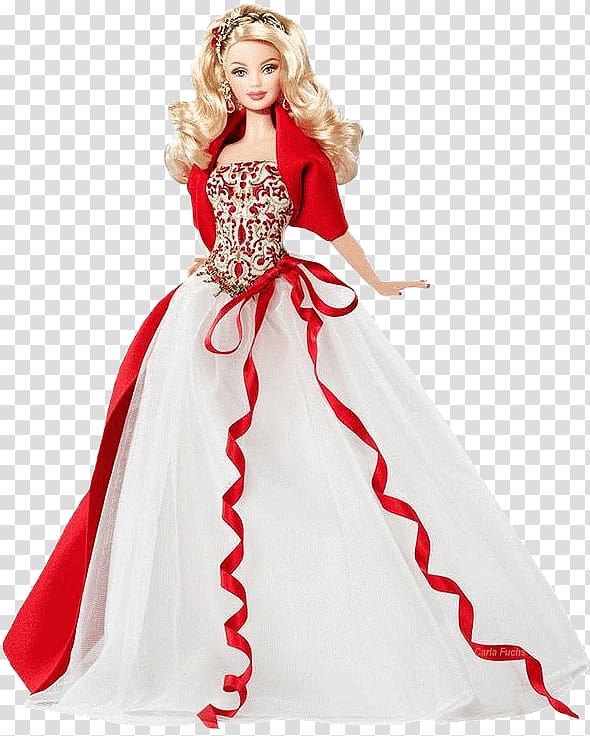 Barbie Doll Holiday Toy Dress, barbie transparent background PNG clipart