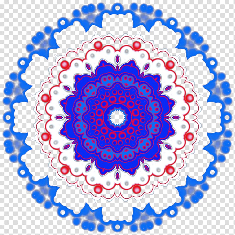 Mandala Blue Circle Pattern, mandala background transparent background PNG clipart