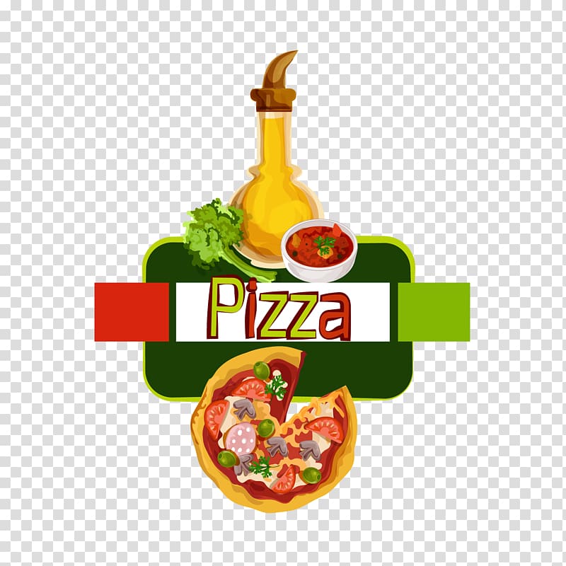 Pizza Salami Illustration, Pizza free to pull transparent background PNG clipart