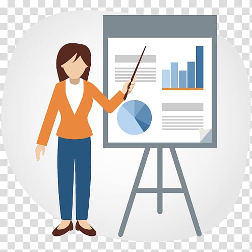 woman pointing at chart illustration, Business plan Management Marketing , Business transparent background PNG clipart
