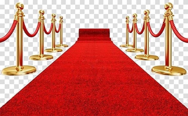 Red carpet transparent background PNG clipart