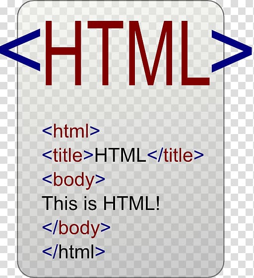 Markup language HTML element Tag Web development, others transparent background PNG clipart