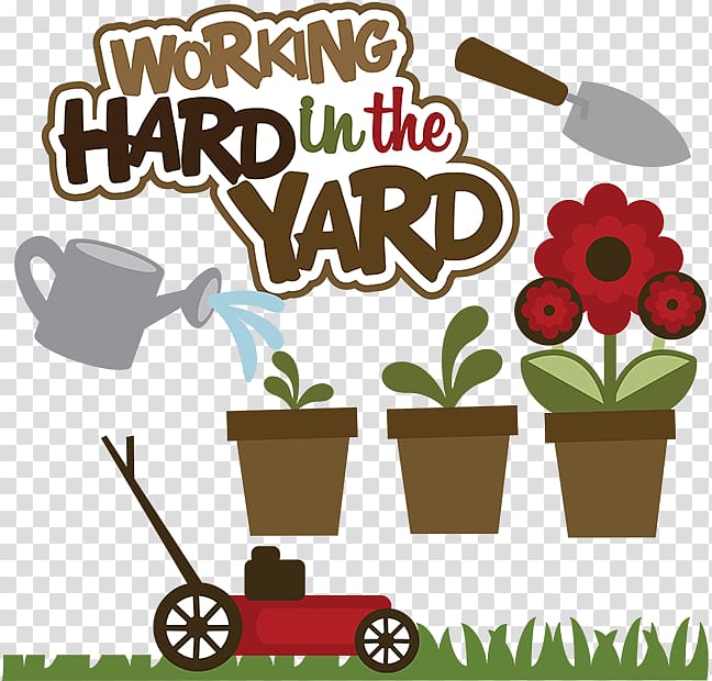 Yard Work Fall , Hard Work transparent background PNG clipart