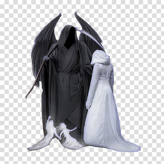 The Kiss of Death Destroying angel , goth transparent background PNG clipart