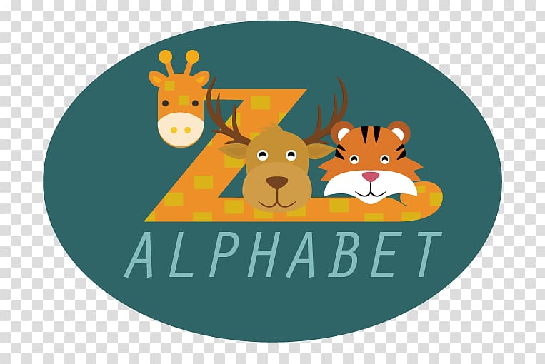 Letter Animal Cartoon Icon, cute cartoon animals transparent background PNG clipart