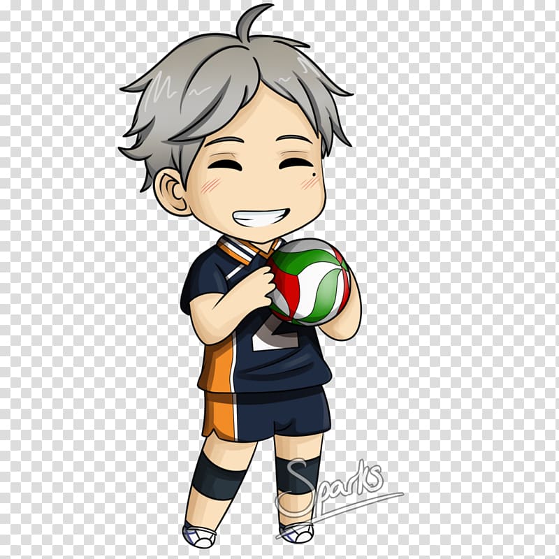 Free: Chibi Anime Haikyu!!, haikyuu transparent background PNG clipart 